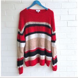 & Other Stories Red Striped Sweater
